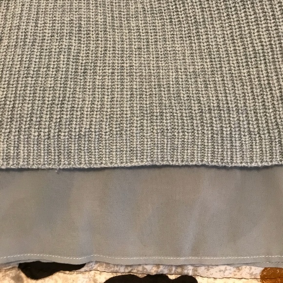 Lucky Brand light blue sweater with sparkle - Picture 9 of 12